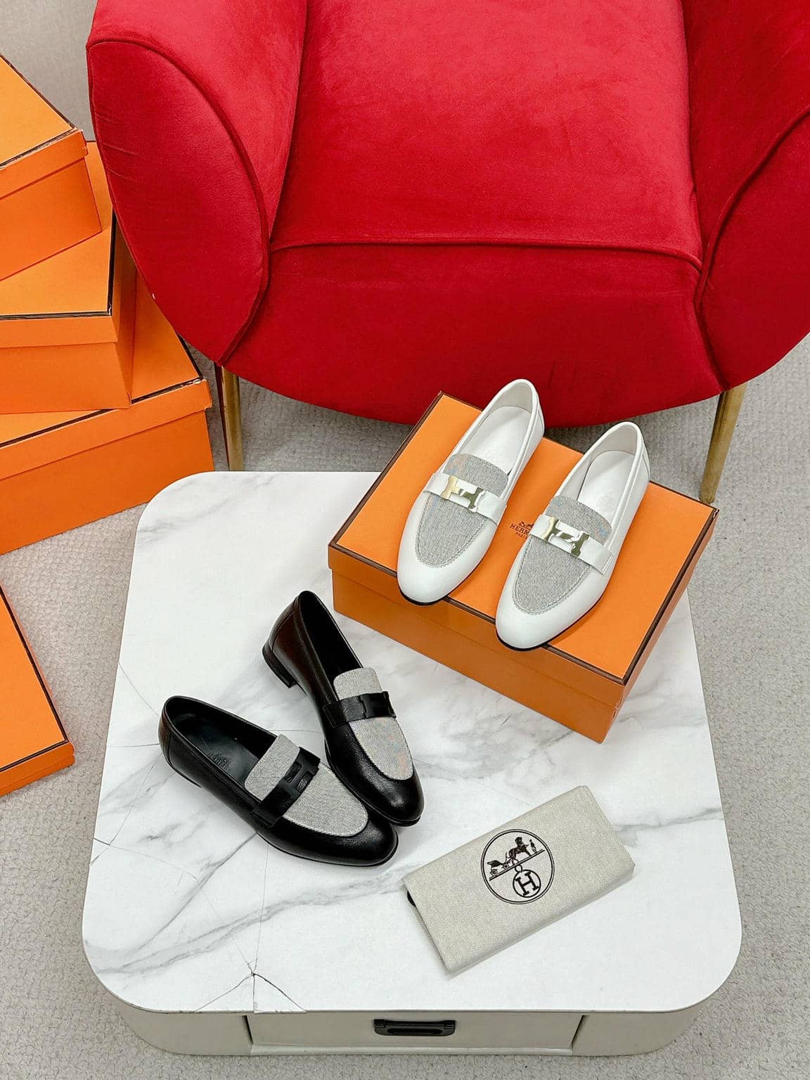 Hermes Loafer Ｈ-31